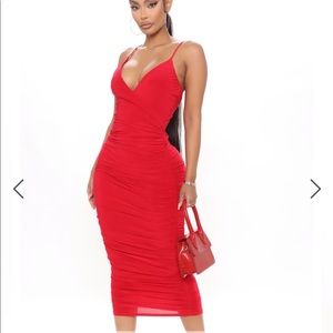 NEW hot red dress